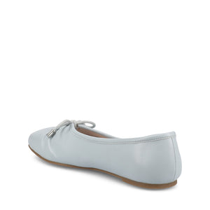 CALLEE BALLET FLATS IN VEGAN LEATHER - Light Blue