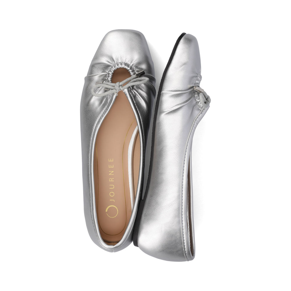 CALLEE BALLET FLATS IN FAUX LEATHER