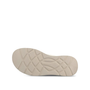 CARAH FLIP FLOP WEDGE SANDALS - White