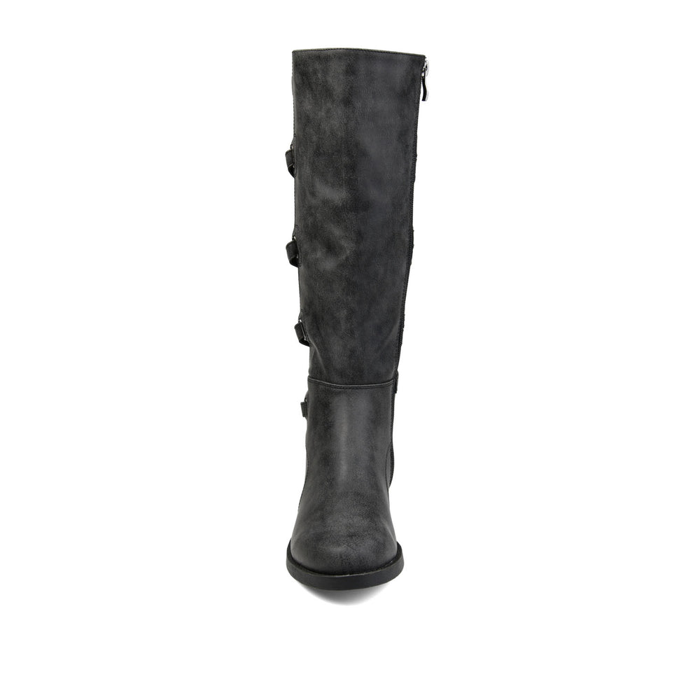 CARLY RIDING BOOTS IN FAUX LEATHER