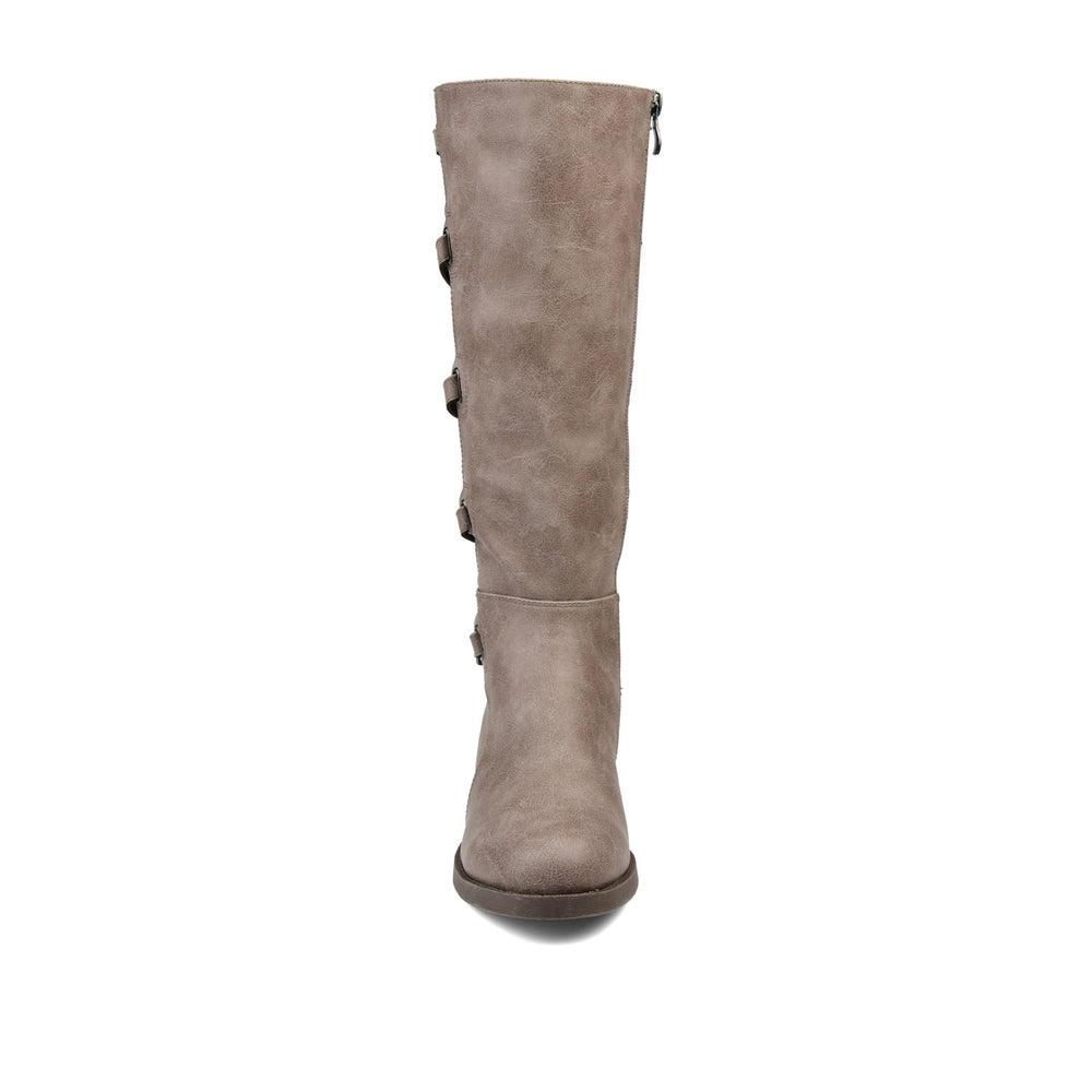 CARLY RIDING BOOTS IN FAUX LEATHER