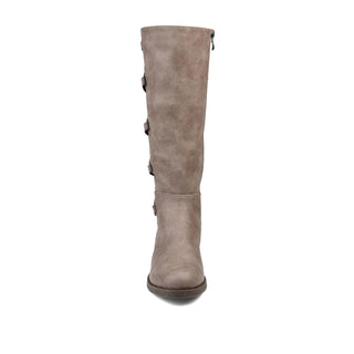 CARLY RIDING BOOTS IN FAUX LEATHER