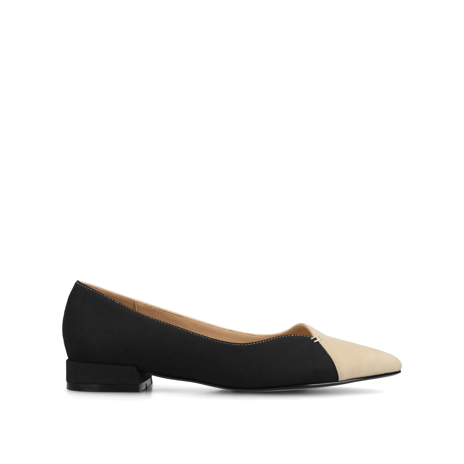 CARMIN DRESS FLATS IN WIDE - Black Sand