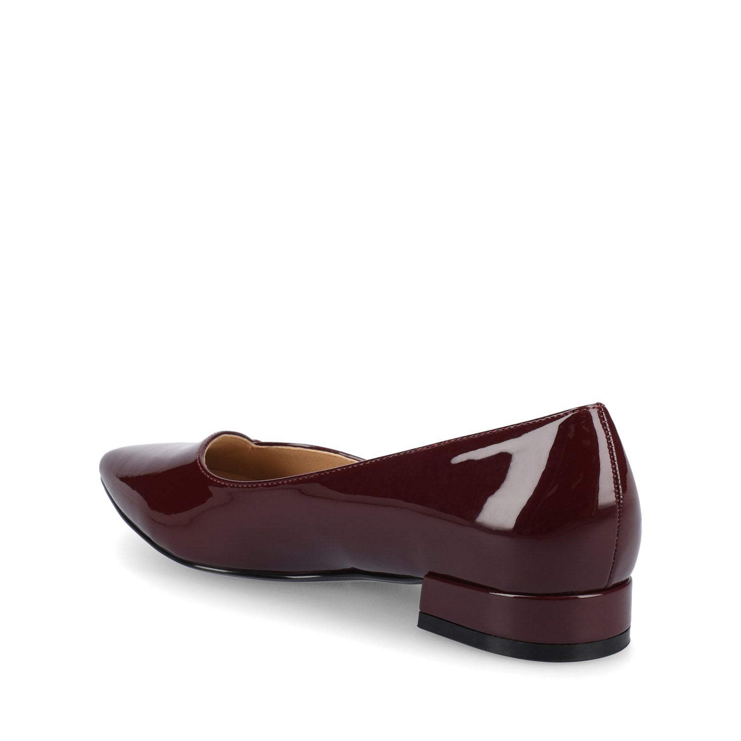 CARMIN DRESS FLATS - Oxblood Patent
