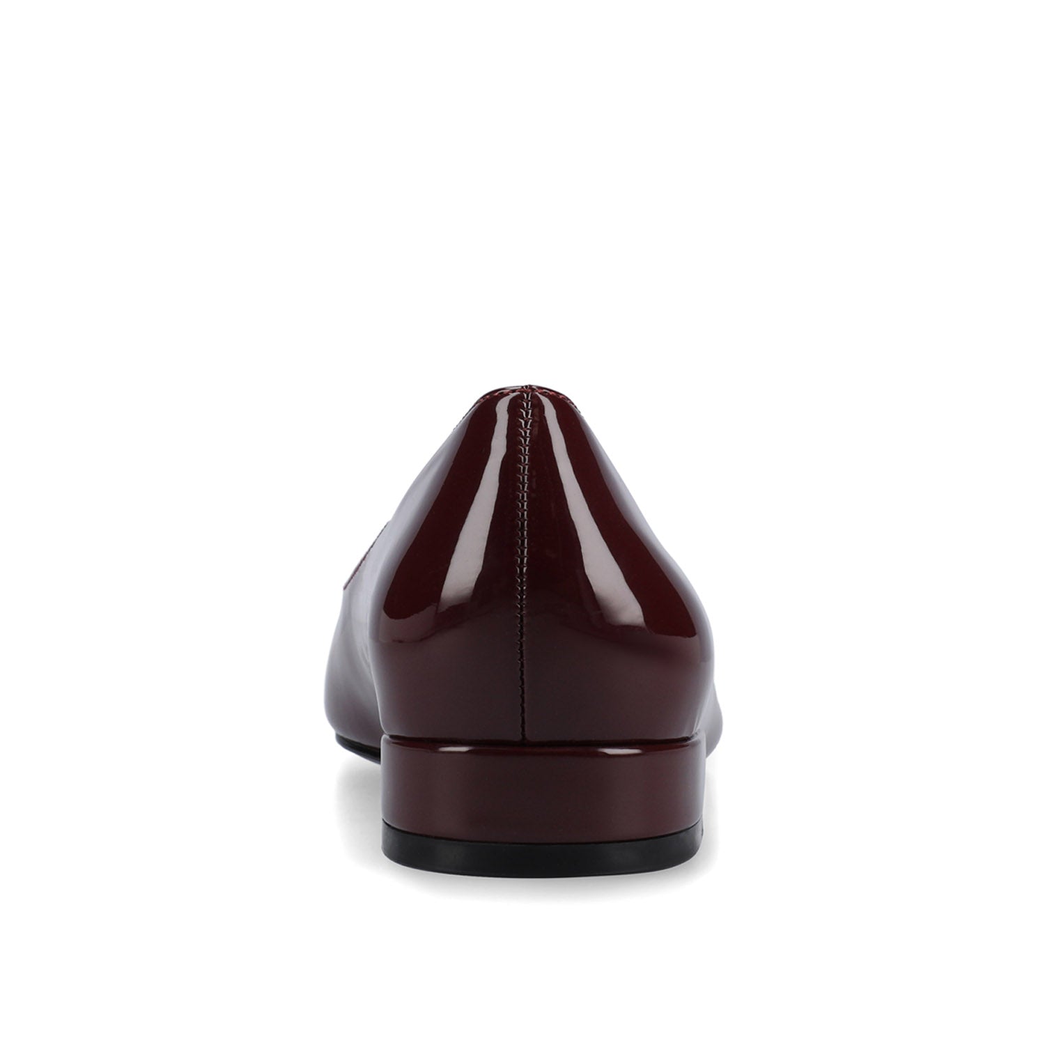 CARMIN DRESS FLATS IN WIDE - Oxblood Patent