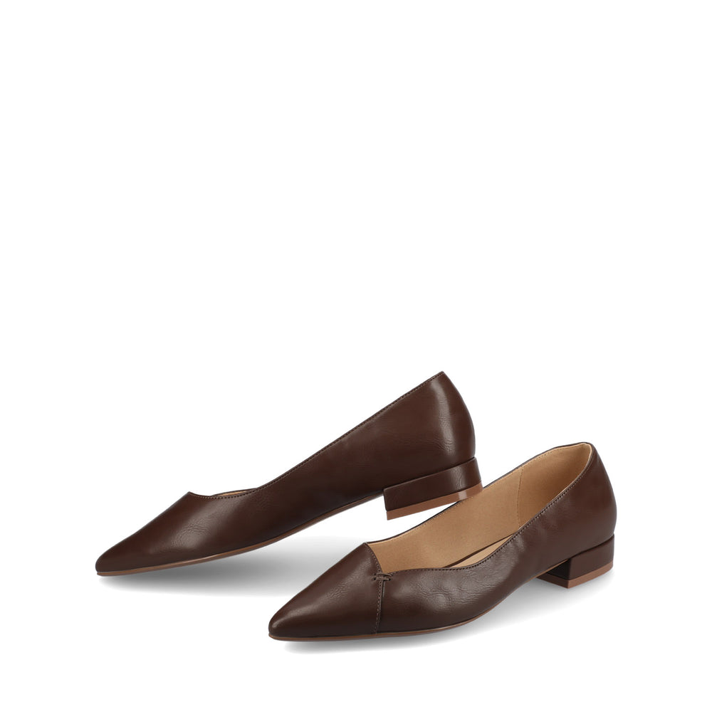 CARMIN SLIP ON DRESS FLATS IN WIDE