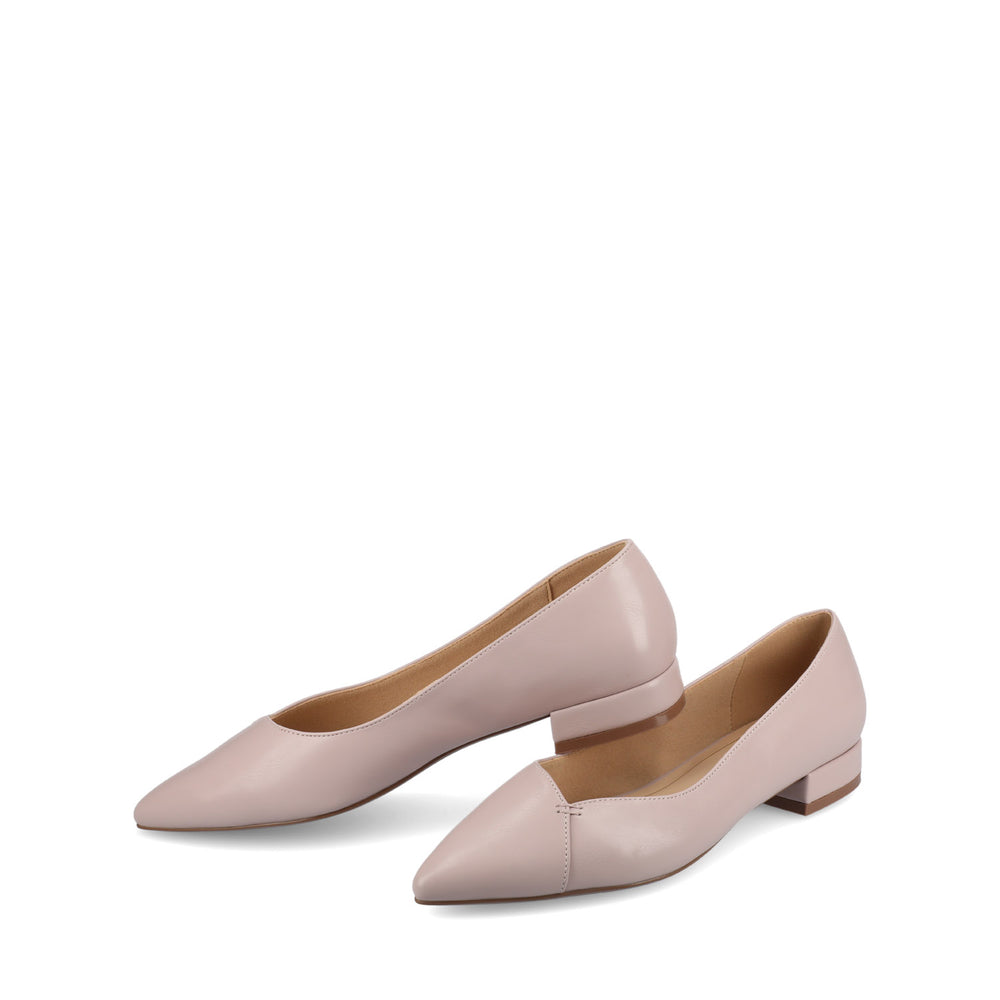 CARMIN SLIP ON DRESS FLATS IN WIDE