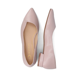 CARMIN SLIP ON DRESS FLATS IN WIDE - Lilac PU