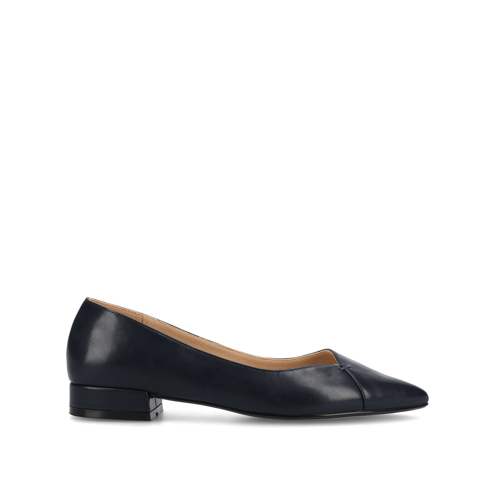 CARMIN SLIP ON DRESS FLATS IN WIDE