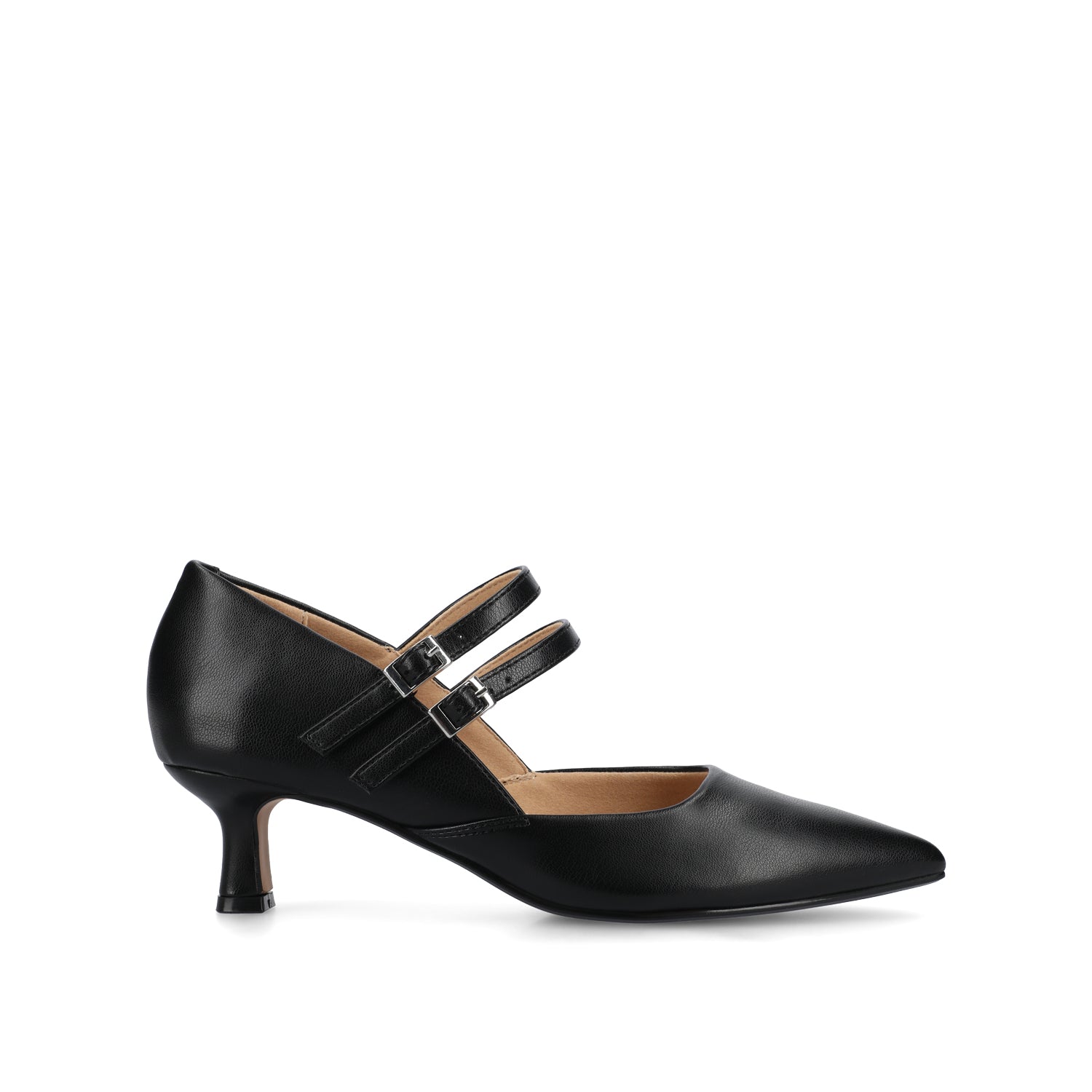 CARNATION MARY JANE PUMPS IN WIDE - Black