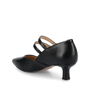 CARNATION MARY JANE PUMPS IN WIDE - Black