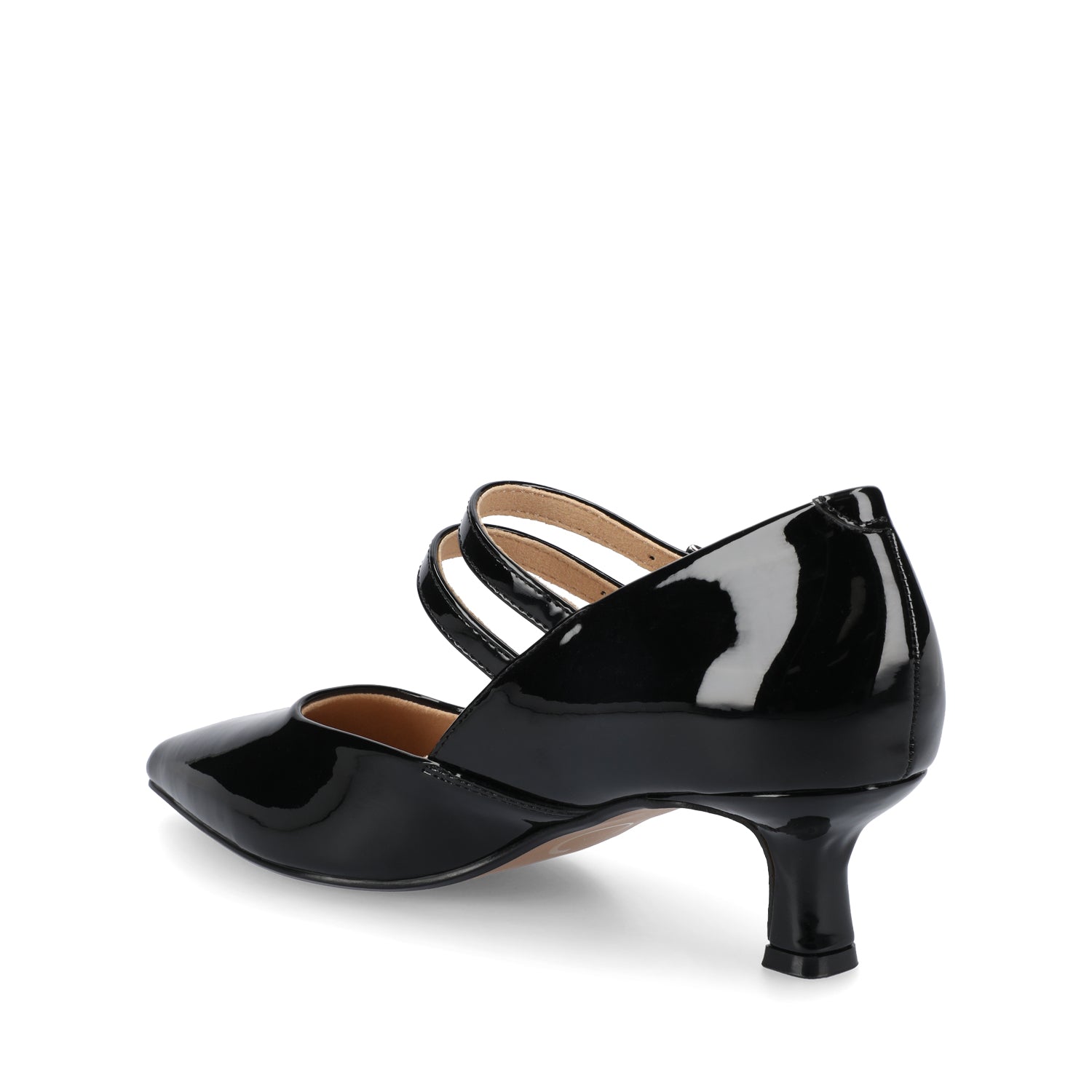 CARNATION MARY JANE PUMPS IN WIDE - Patent Black