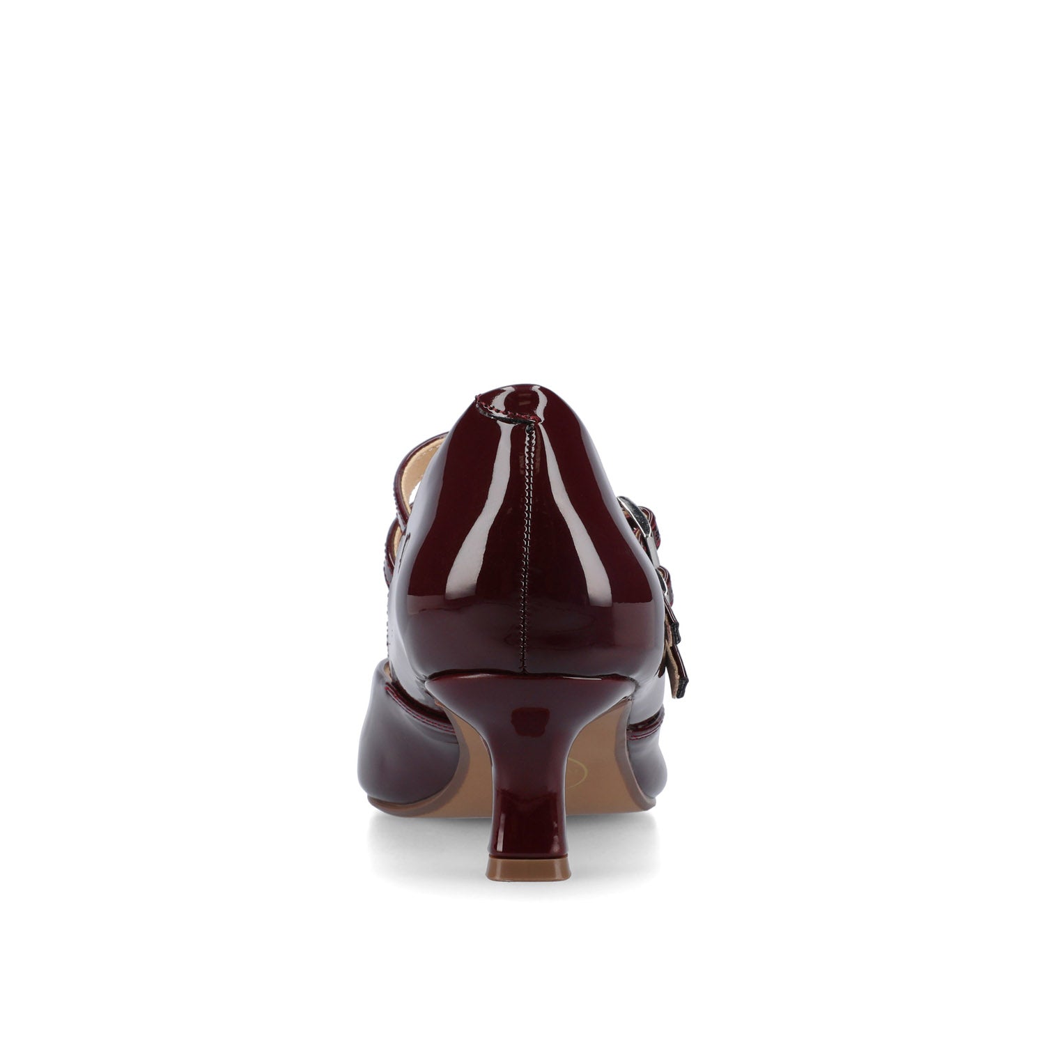 CARNATION MARY JANE PUMPS IN WIDE - Oxblood