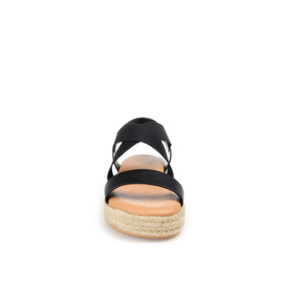 CAROLINE ESPADRILLE PLATFORM SANDALS