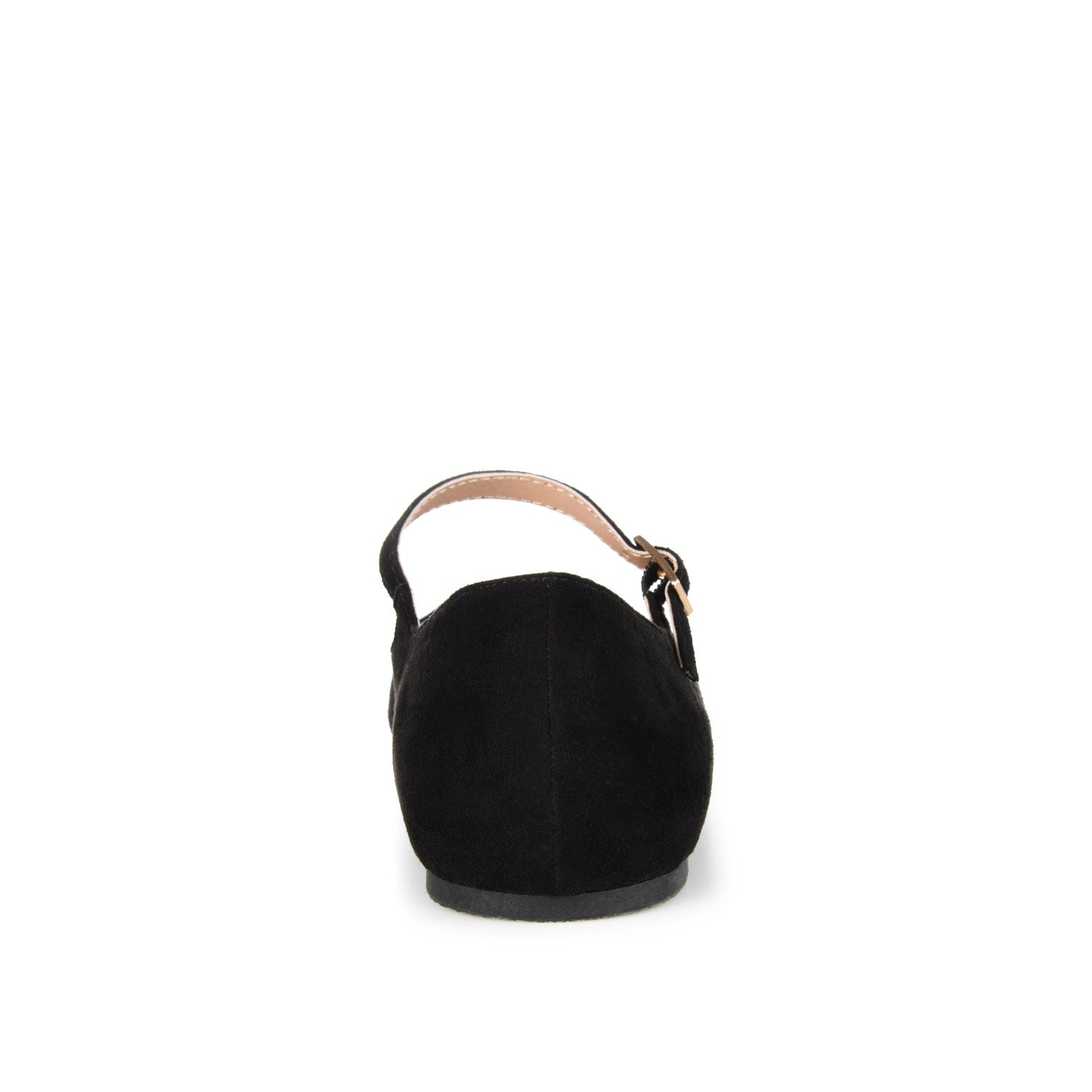 CARRIE FAUX SUEDE BALLET FLATS IN WIDE