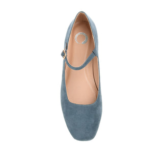 CARRIE BALLET FLATS IN FAUX SUEDE