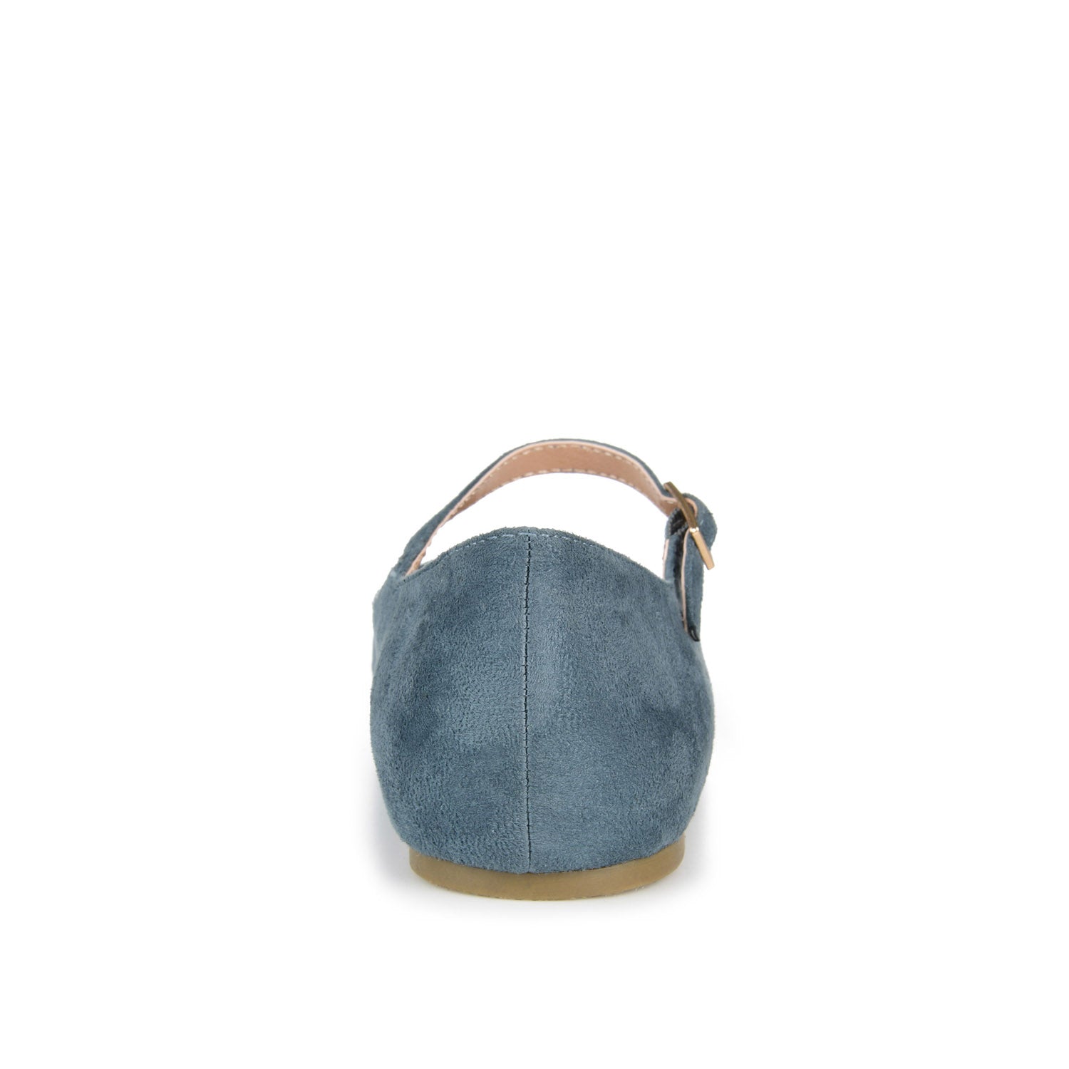 CARRIE FAUX SUEDE BALLET FLATS - Blue