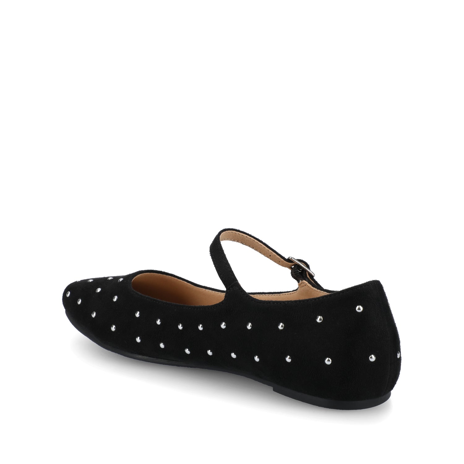 CARRIE DRESS FLATS - Black Stud