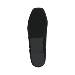 CARRIE DRESS FLATS - Black Stud