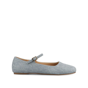CARRIE DRESS FLATS - Denim
