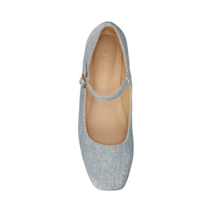CARRIE DRESS FLATS - Denim
