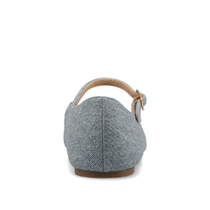 CARRIE DRESS FLATS - Denim