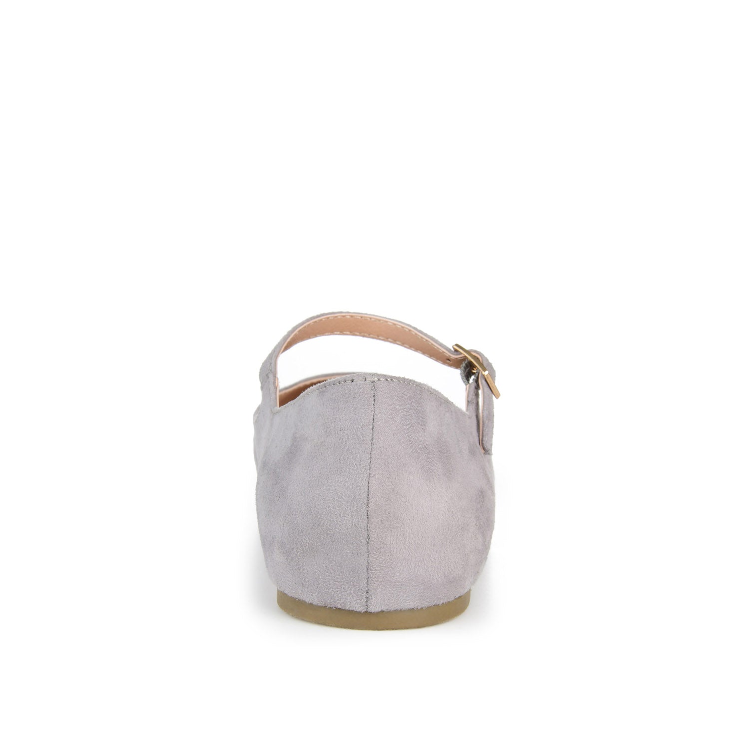 CARRIE FAUX SUEDE BALLET FLATS IN WIDE