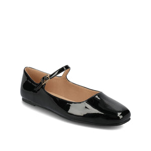 CARRIE BALLET FLATS IN PATENT - Black Patent