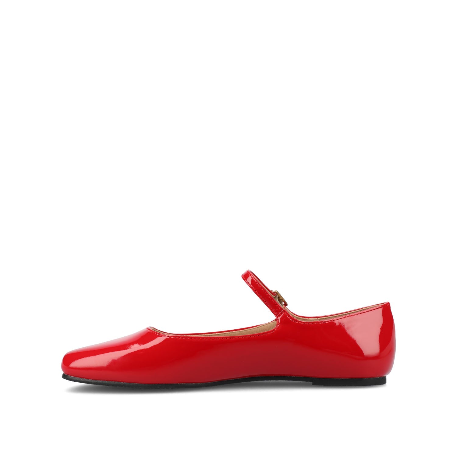 CARRIE BALLET FLATS IN PATENT - Red Patent