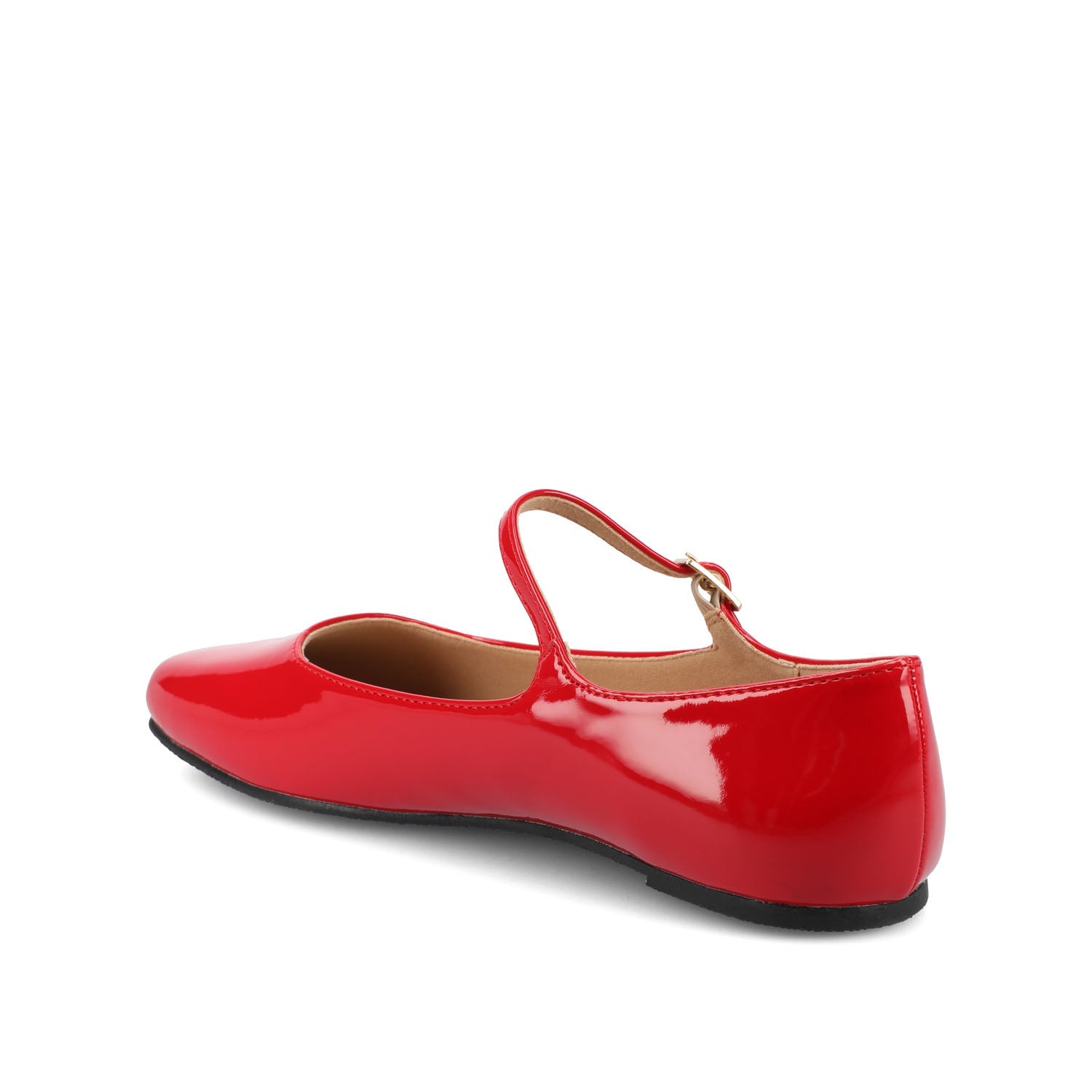 CARRIE BALLET FLATS IN PATENT - Red Patent