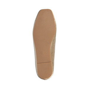 CARRIE DRESS FLATS IN WIDE - Champagne