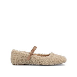 CARRIE DRESS FLATS IN WIDE - Sherpa