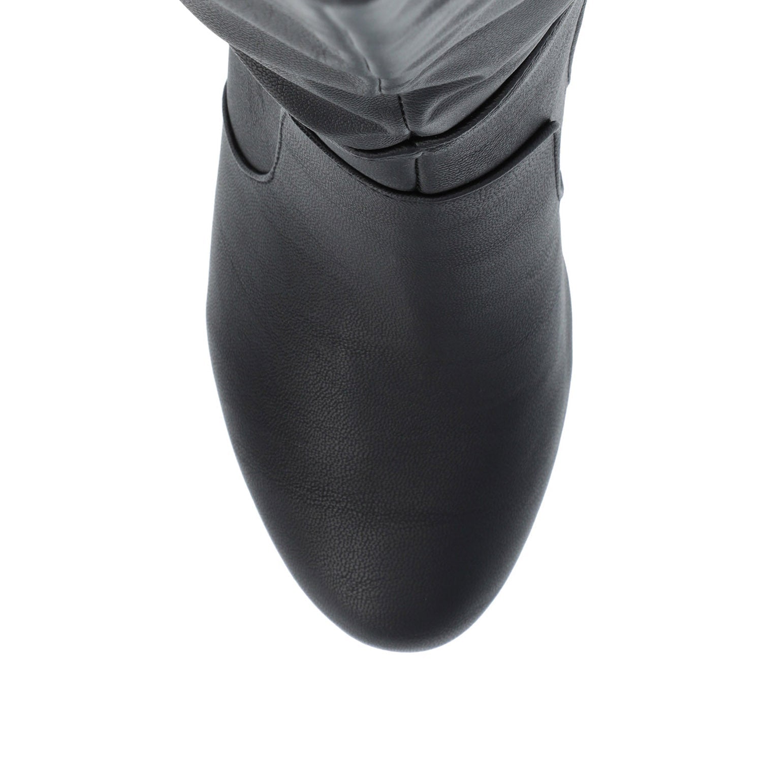 CARVER KNEE-HIGH BOOTS IN WIDE CALF - Black