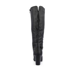 CARVER KNEE-HIGH BOOTS IN WIDE CALF