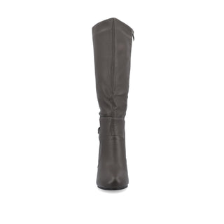 CARVER KNEE-HIGH BOOTS IN WIDE CALF