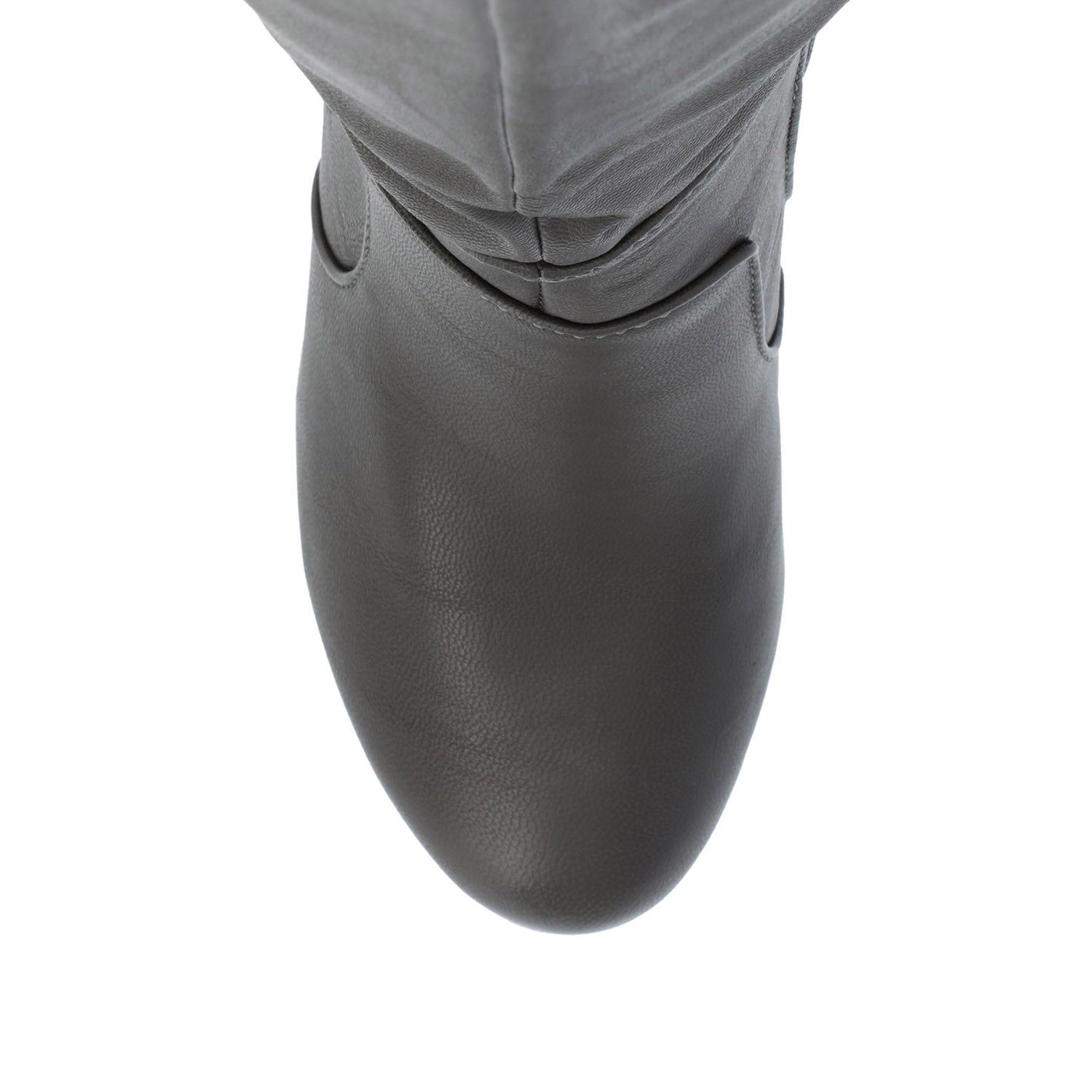 CARVER KNEE-HIGH BOOTS IN WIDE CALF - Grey
