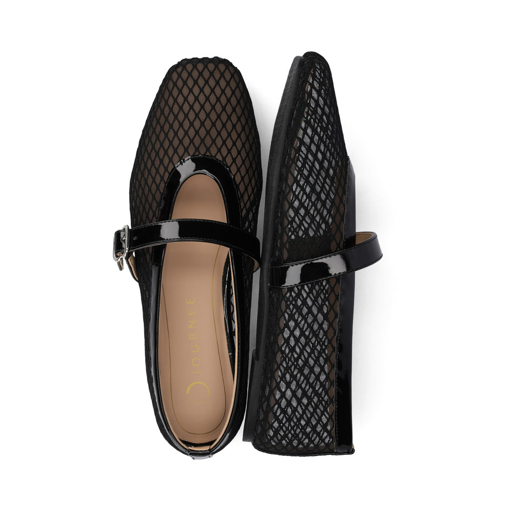 CASHA MARY JANE FLATS IN MESH