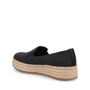 CATALINA SLIP ON ESPADRILLES - Black Nubuck