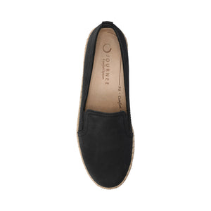 CATALINA SLIP ON ESPADRILLES - Black Nubuck