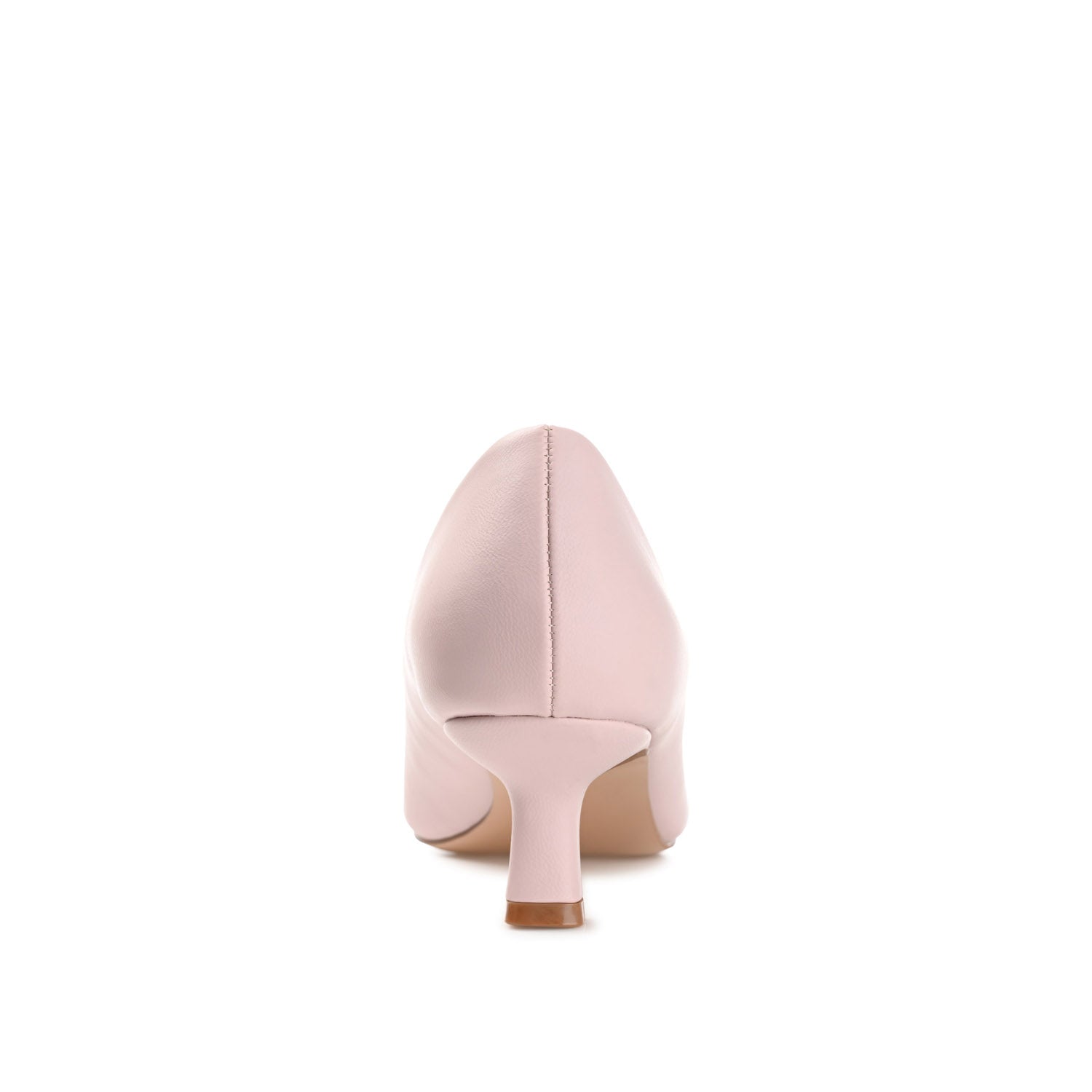 CELICA KITTEN HEELS IN VEGAN LEATHER - Blush PU