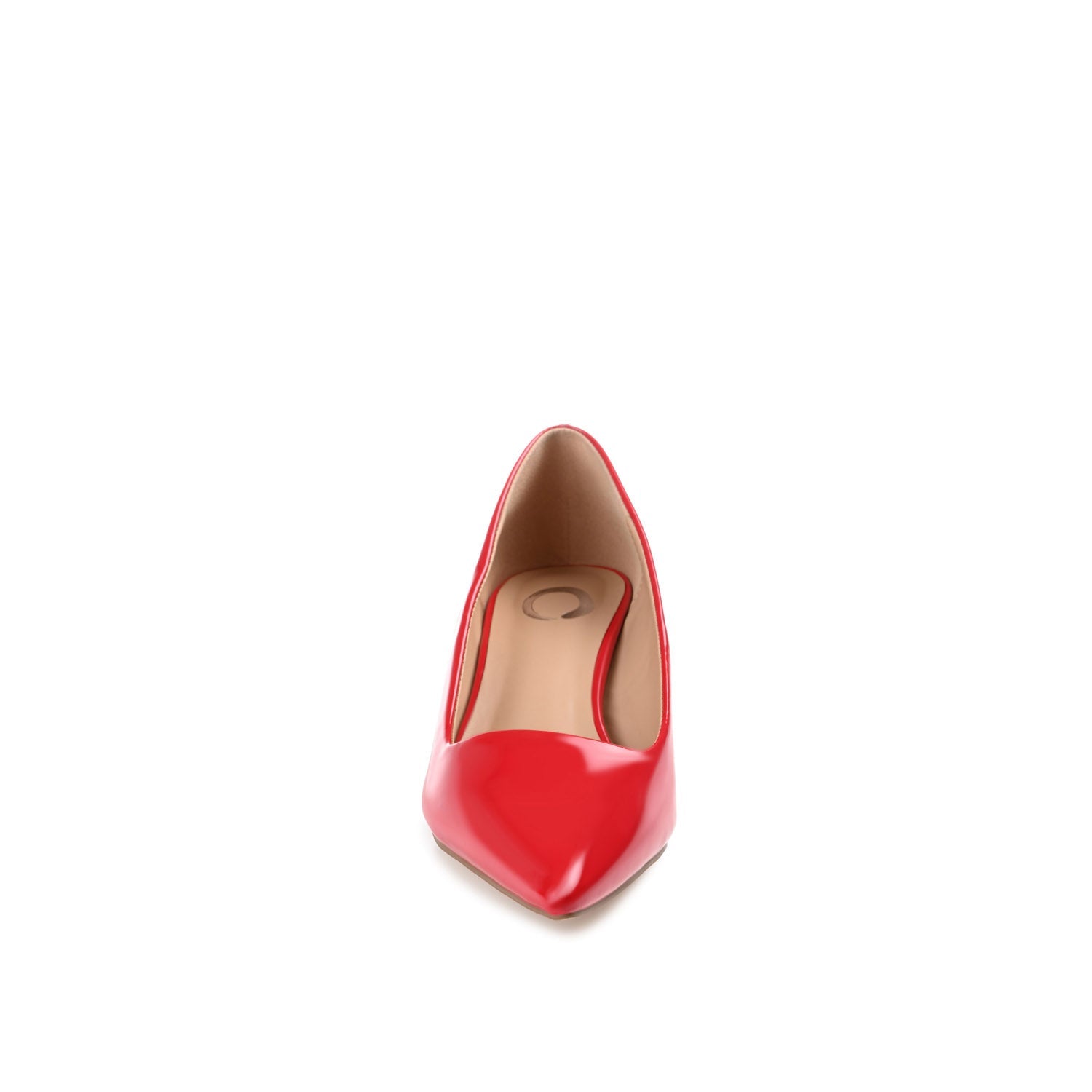 CELICA POINTED TOE KITTEN HEELS IN WIDE - Red Patent