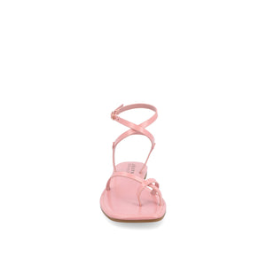 CHARRA MULTI STRAP SANDALS IN PATENT