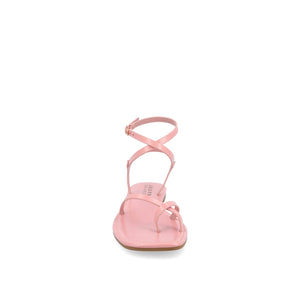 CHARRA MULTI STRAP SANDALS IN PATENT - Pink