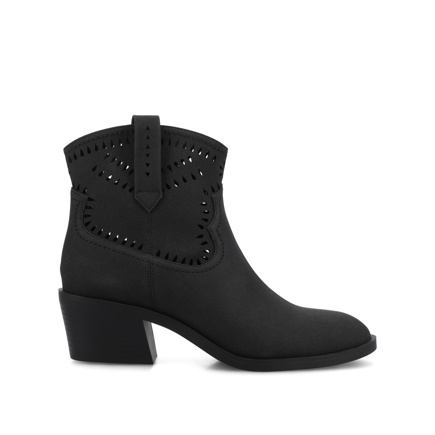 CHEYENNE WESTERN BOOTIES - Black