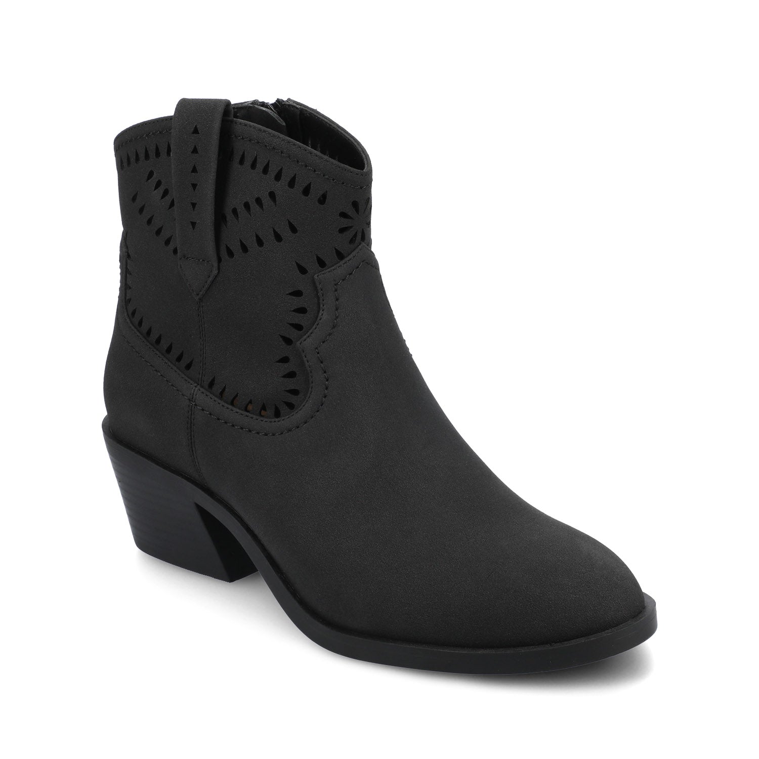 CHEYENNE WESTERN BOOTIES - Black