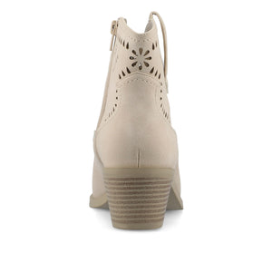 CHEYENNE WESTERN BOOTIES - Taupe