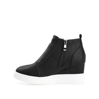 CLARA WEDGE HEEL SNEAKERS IN WIDE