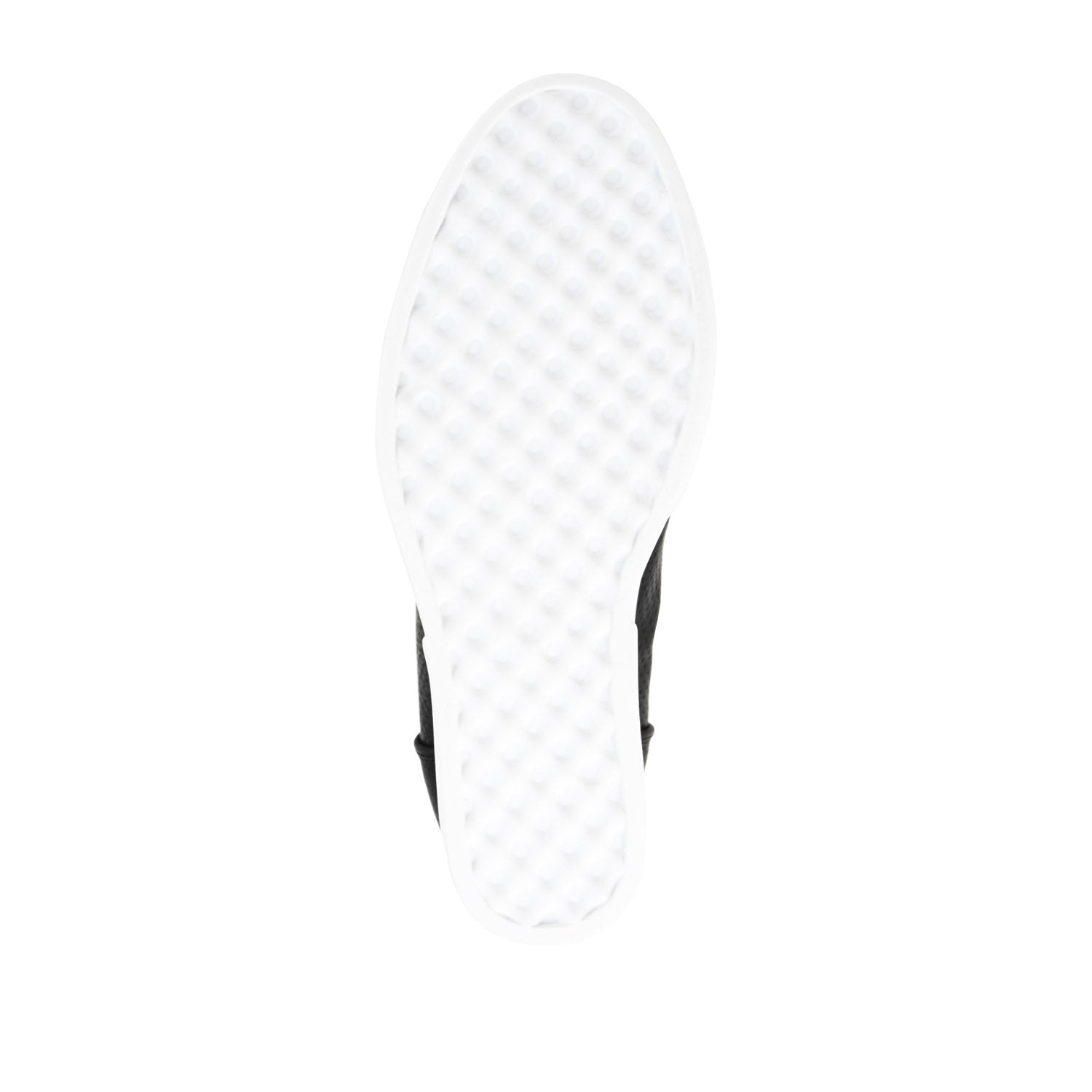 CLARA WEDGE HEEL SNEAKERS IN WIDE - Black PU