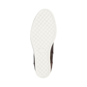 CLARA WEDGE SNEAKERS IN STATEMENT - Chocolate