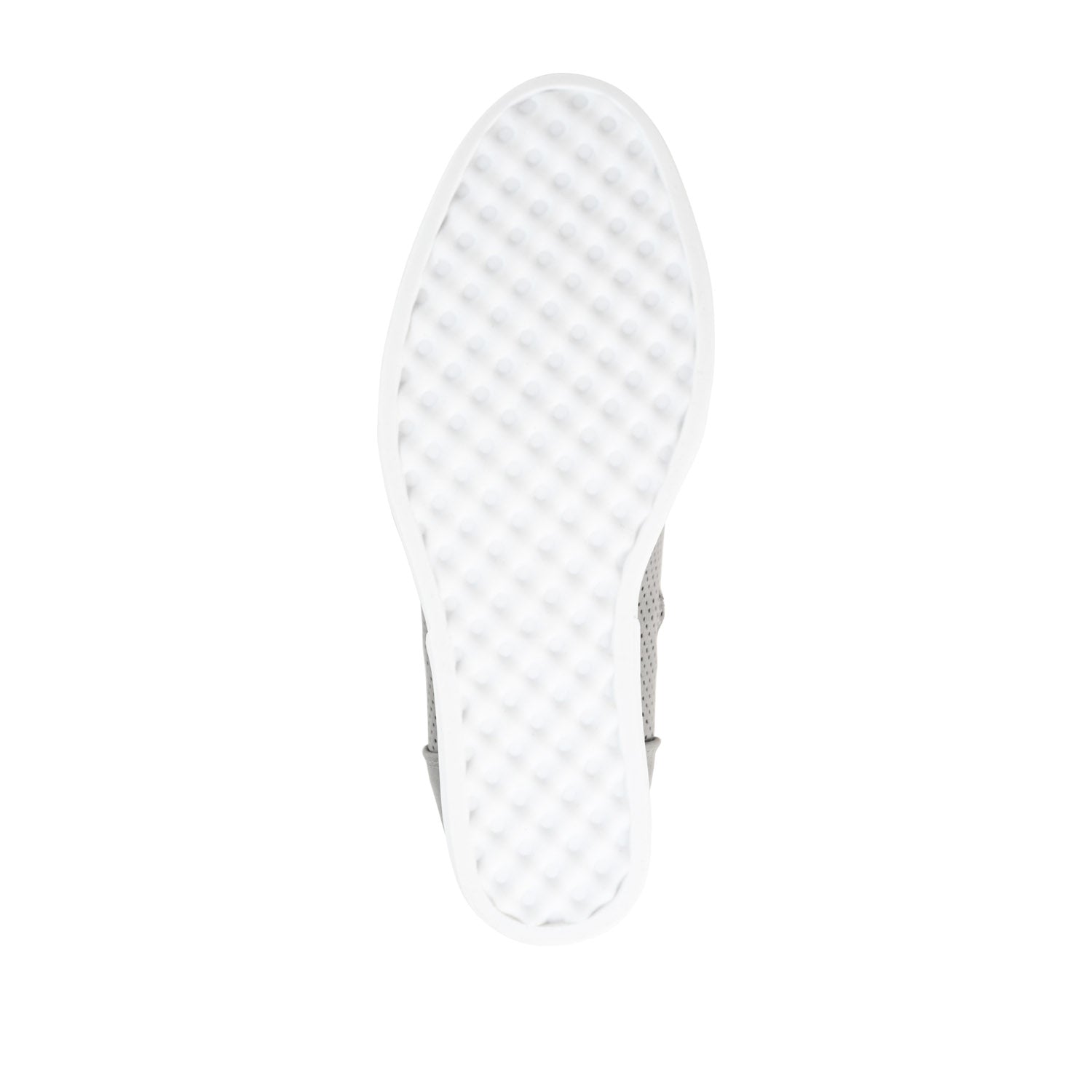 CLARA WEDGE SNEAKERS IN VEGAN LEATHER - Grey PU